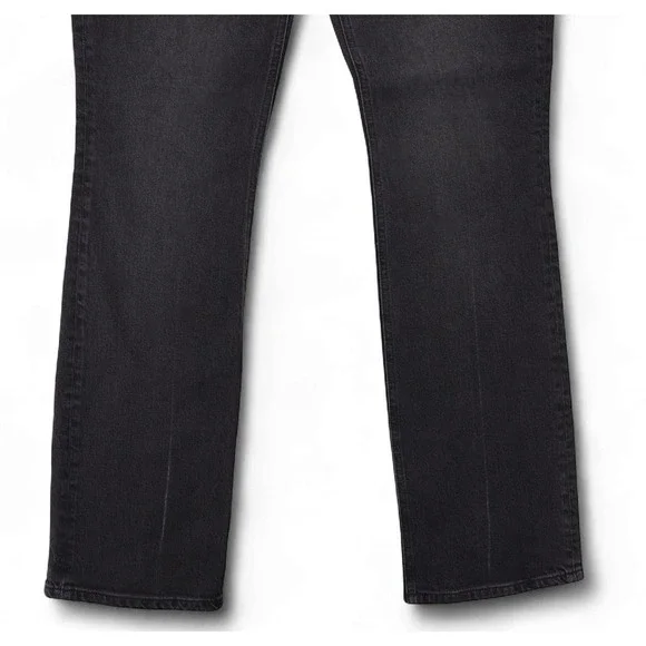 Reformation Peyton High Rise Bootcut Jeans Women 28 Black Straight Leg Denim NWT - Picture 3 of 15